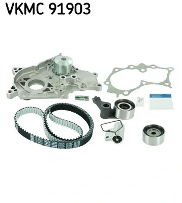 Комплект (ремінь+ролик+помпа) SKF VKMC 91903
