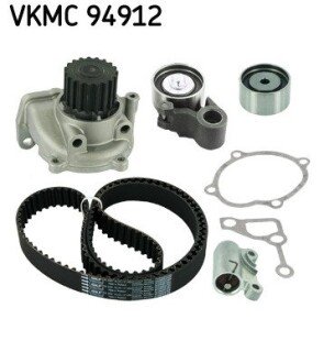Комплект (ремінь+ролик+помпа) skf VKMC94912