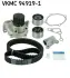 Комплект (ремінь+ролик+помпа) SKF VKMC 94919-1