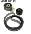 Комплект (ремінь+ролики) SKF VKMA 02193