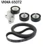 Комплект (ремінь+ролики) SKF VKMA 65072