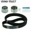 Комплект (ремінь+ролики) SKF VKMA 95657