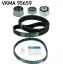 Комплект (ремінь+ролики) SKF VKMA 95659