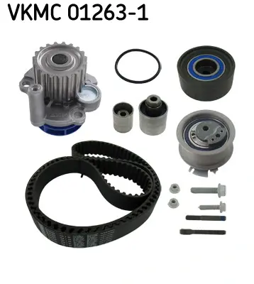 Комплект ремня ГРМ с водяным насосом VW TIGUAN (5N) 2.0 TDI (пр-во) SKF VKMC 01263-1