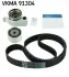 Комплект ремня ГРМ SKF VKMA 91304