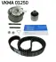 Комплект ременя грм SKF VKMA 01250