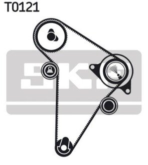 Комплект ремня грм skf VKMA03300