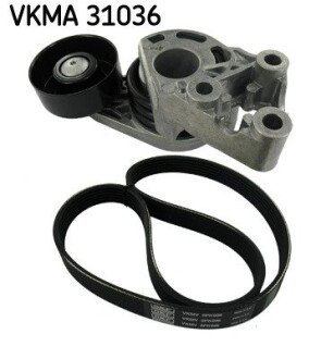 Комплект ременя грм skf VKMA31036