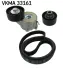 Комплект ремня грм SKF VKMA 33161