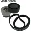 Комплект ремня грм SKF VKMA 36050