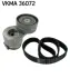 Комплект ременя грм SKF VKMA 36072