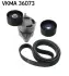 Комплект ремня грм SKF VKMA 36073