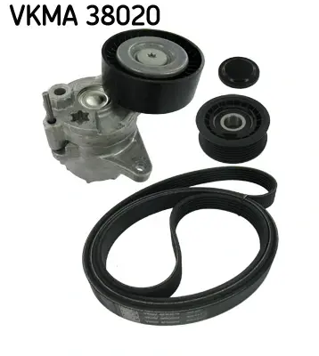Комплект ремня грм SKF VKMA 38020