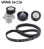 Комплект ремня грм SKF VKMA 64114