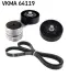 Комплект ремня грм SKF VKMA 64119