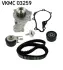 Комплект ремня грм SKF VKMC 03259