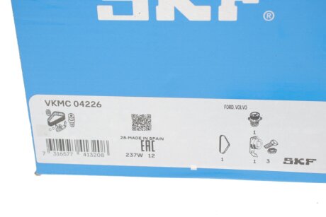 Комплект ремня грм skf VKMC04226