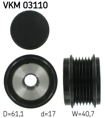 Муфта генератора SKF VKM 03110