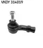 Наконечник рулевой тяги SKF VKDY314019
