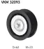 Направляючий ролик SKF VKM 32093
