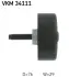 Направляючий ролик SKF VKM 34111