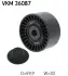 Направляючий ролик SKF VKM 36087