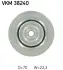Направляючий ролик SKF VKM 38240 (фото 3)