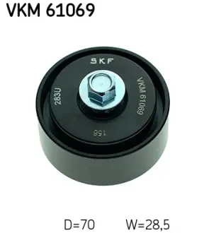Направляючий ролик SKF VKM 61069