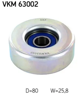 Направляючий ролик SKF VKM 63002