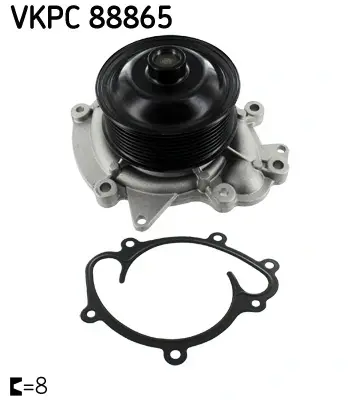 Водяная помпа (насос) SKF VKPC 88865
