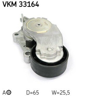 Натяжитель skf VKM33164 на Вольво V50