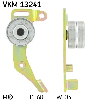 Натяжний ролик SKF VKM 13241 (фото 1)