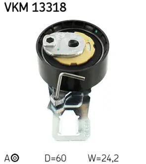 Натяжний ролик SKF VKM 13318