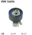 Натяжний ролик SKF VKM16604