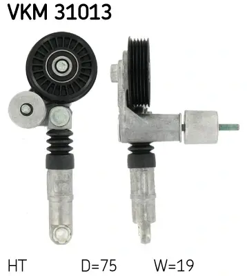 Натяжний ролик SKF VKM 31013 (фото 1)