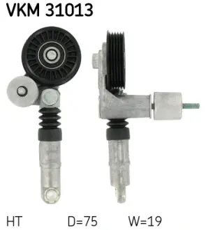 Натяжний ролик SKF VKM 31013