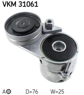 Натяжний ролик skf VKM31061 на Ниссан Bluebird т12