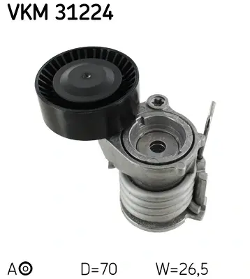 Натяжний ролик SKF VKM31224 (фото 1)