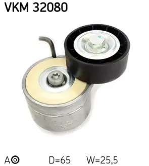 Натяжний ролик SKF VKM 32080