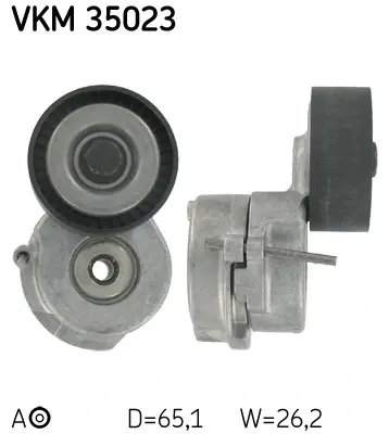 Натяжний ролик SKF VKM35023