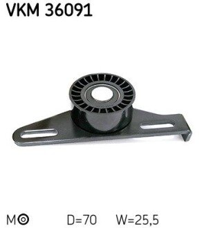 Натяжний ролик skf VKM 36091