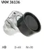Натяжний ролик SKF VKM 36136
