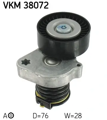 Натяжний ролик SKF VKM 38072