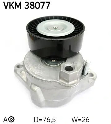 Натяжний ролик SKF VKM 38077 (фото 1)