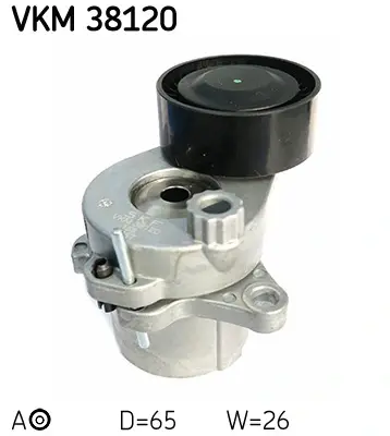 Натяжний ролик SKF VKM 38120 (фото 1)