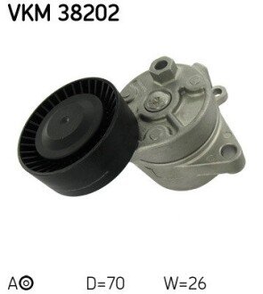 Натяжний ролик skf VKM38202