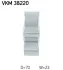 Натяжний ролик SKF VKM 38220 (фото 4)