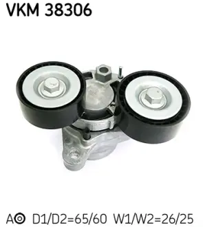 Натяжний ролик SKF VKM 38306