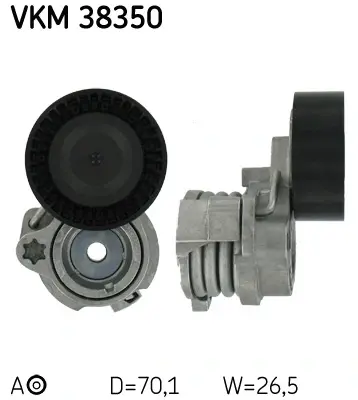 Натяжний ролик SKF VKM38350 (фото 1)