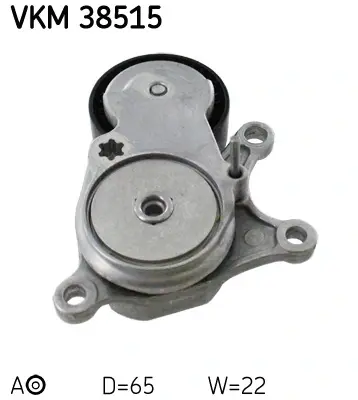 Натяжний ролик SKF VKM 38515